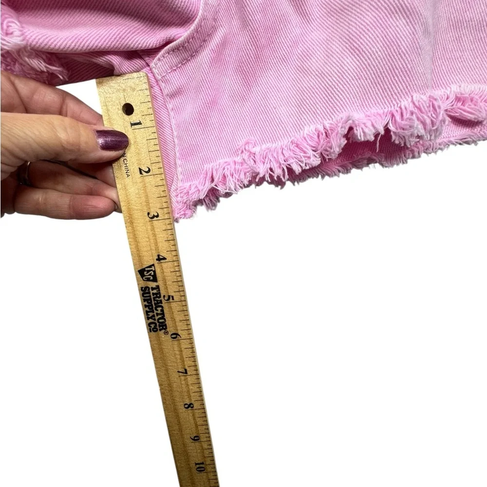 Kancan Octavia High Rise Shorts in Hot Pink Size Large / 32 NWT